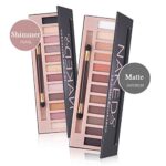 Makeup-Naked-Eyeshadow-Palette-12-Color-Natural-Nude-Matte-Shimmer-Glitter-Pigment-Eye-Shadow-Pallete-Set-Waterproof-Smokey-Professional-Cosmetic-Beauty-Kit-BESTLAND-2-PCS-0-0