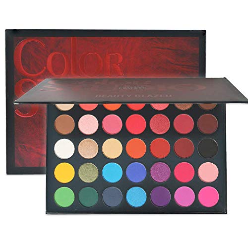 Sweatproof-Matte-and-Shimmer-Eyeshadow-Make-up-Palettes-Highly-Pigmented-35-Colors-Professional-and-Home-Make-up-Christmas-Palette-Blendable-Pressed-Powder-Eye-Shadow-0-2