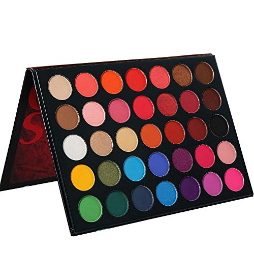Sweatproof-Matte-and-Shimmer-Eyeshadow-Make-up-Palettes-Highly-Pigmented-35-Colors-Professional-and-Home-Make-up-Christmas-Palette-Blendable-Pressed-Powder-Eye-Shadow-0-3